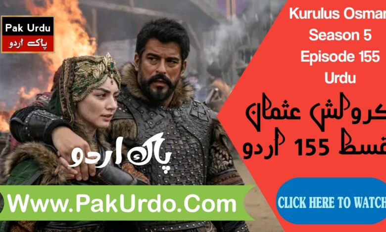 Kurulsu Osman Season 5 Episode 155 Urdu Subtitle Free