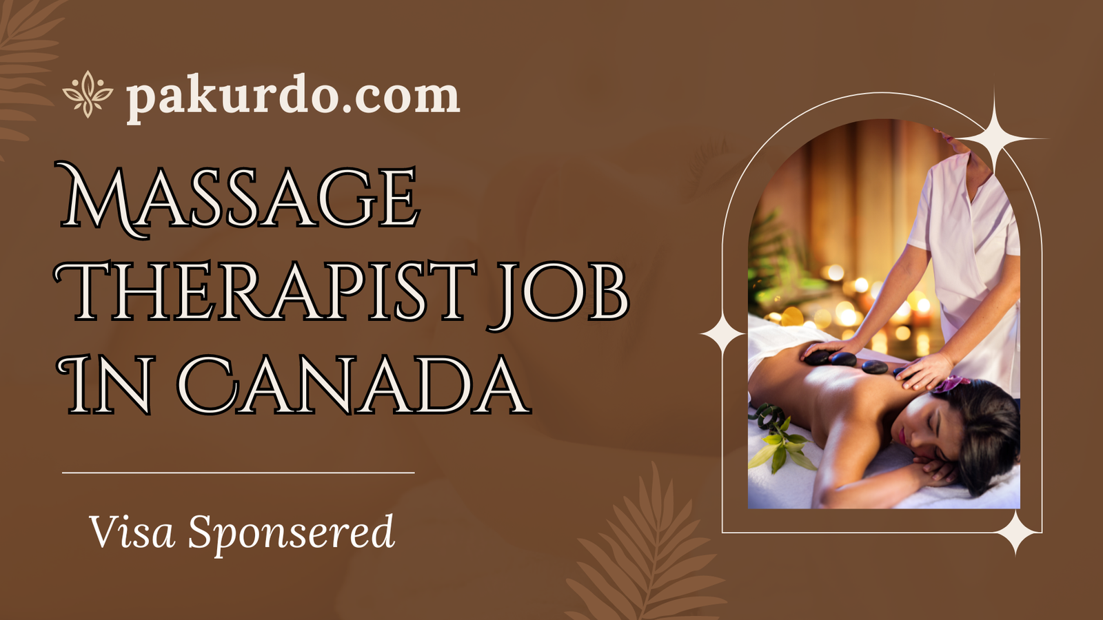 Massage Therapist Job In Canada | Full-Time, Sponsored Visa