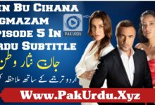 Watch Ben Bu Cihana Sigmazam Episode 5 In Urdu Subtitle Free